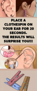 Place a Clothespin on Your Ear For 20 Seconds. The Results Will Surprise You