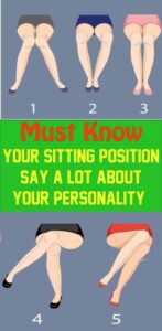 Your Sitting Position Say a Lot About Your Personality Check Out