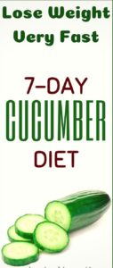 Lose Weight Fast With This AMAZING 7-Day Cucumber Diet