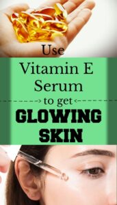 USE THIS VITAMIN E GLOW SERUM FOR 3 NIGHTS AND YOUR SKIN WILL SHINE LIKE PRINCESS