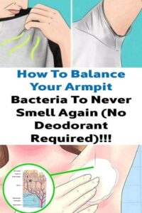 How To Balance Your Armpit Bacteria To Never Smell Again (No Deodorant Required)!!!