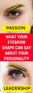 What Your Eyebrow Shape, Can Say About Your Personality